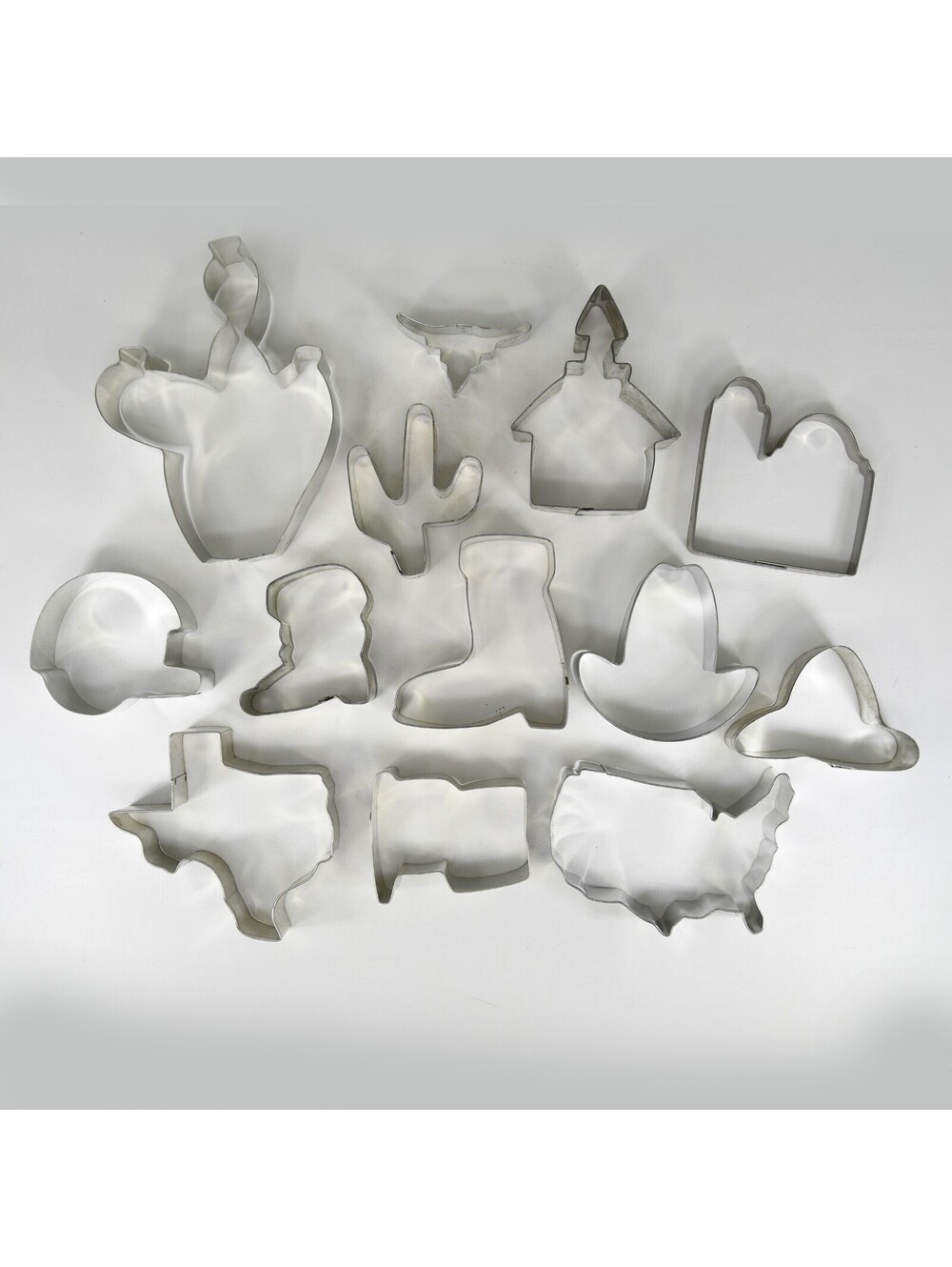 Cookie Cutter Lot 12 Texas Southwest Football Cowboy Hat Boot Mission Cactus Flg